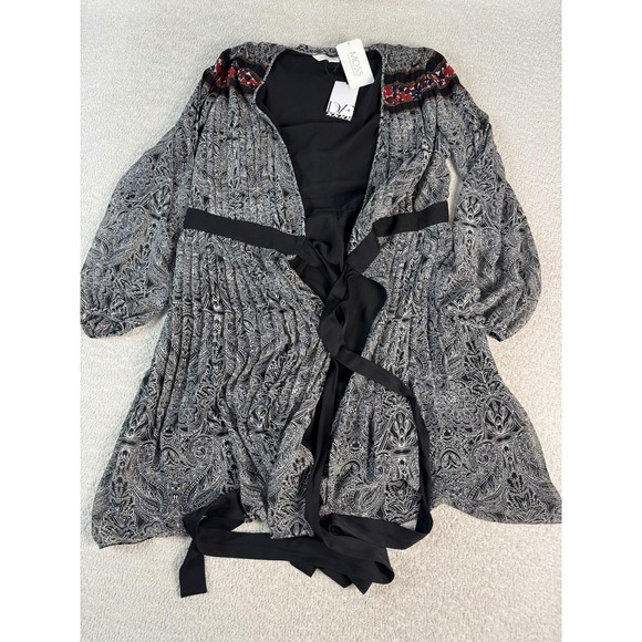 Diane Von Furstenberg Dresses & Skirts - Diane Von Furstenberg Dress Womens 6 Paisley Long Sleeve Wrap Boho Silk